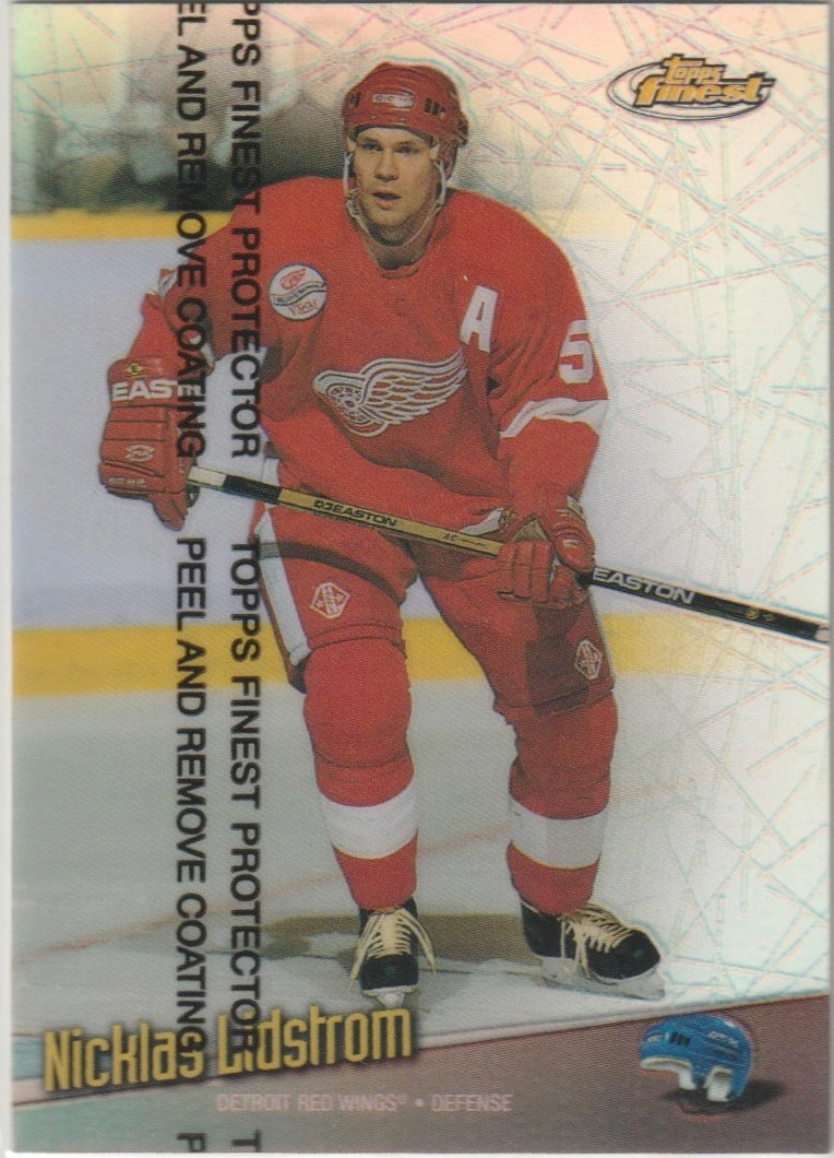 NHL 1998-99 Finest Refractors - No 119 - Nicklas Lidstrom