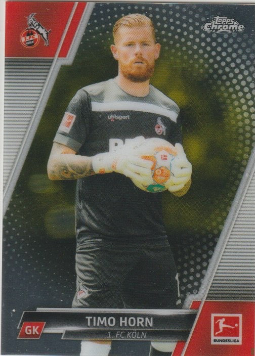 Soccer 2021-22 Topps Chrome Bundesliga - No. 58 - Timo Horn