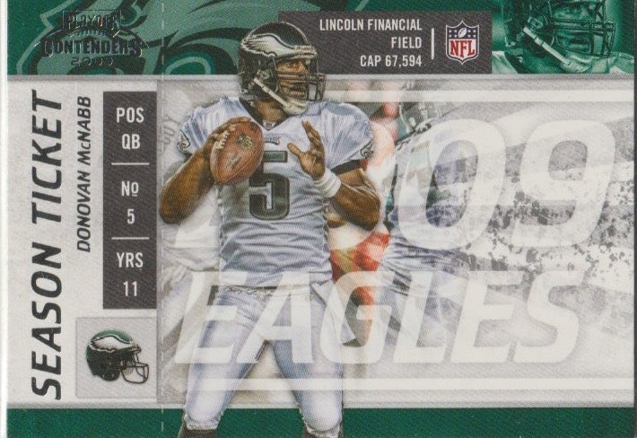 NFL 2009 Playoff Contenders - No 75 - Donovan McNabb