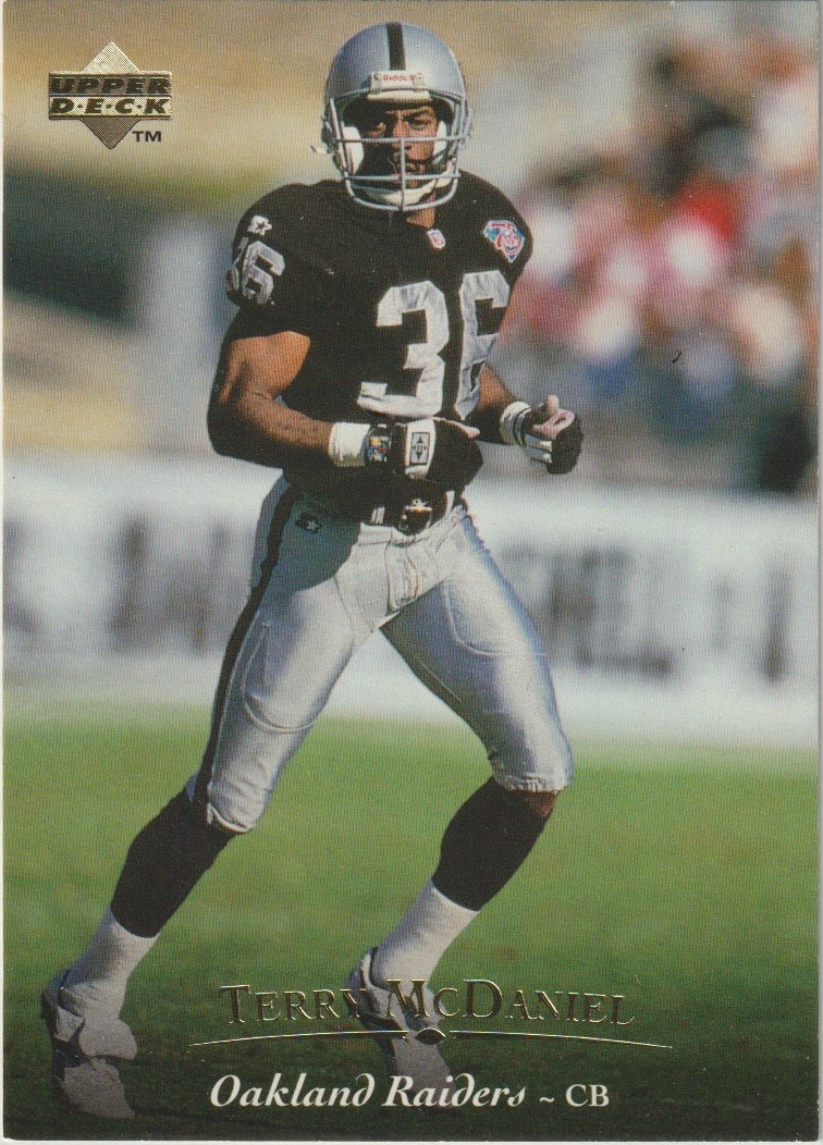 NFL 1995 Upper Deck - No 196 - Terry McDaniel
