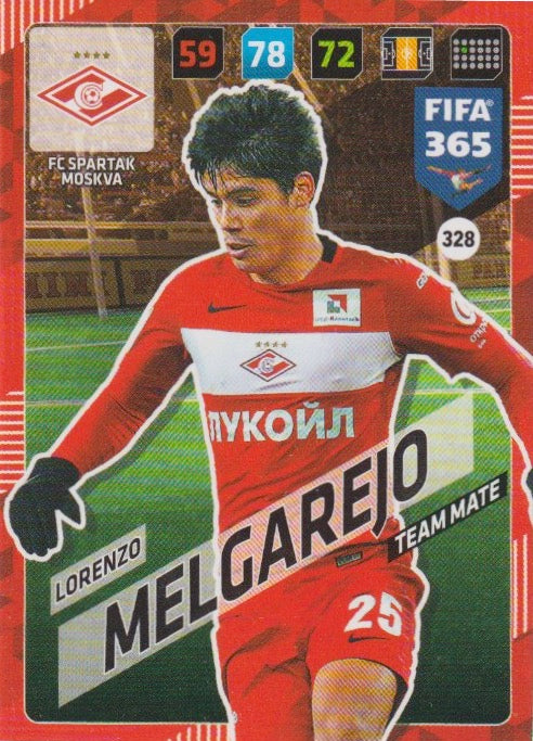 Fussball 2018 Panini FIFA 365 Adrenalyn XL - No 328 - Lorenzo Melgarejo