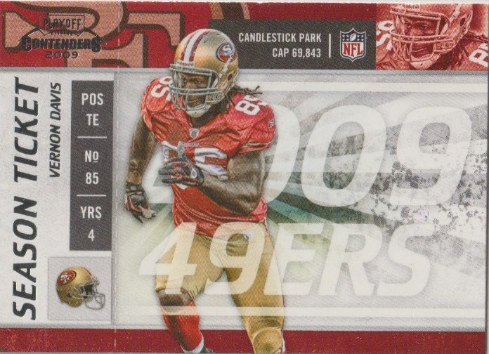 NFL 2009 Playoff Contenders - No 85 - Vernon Davis