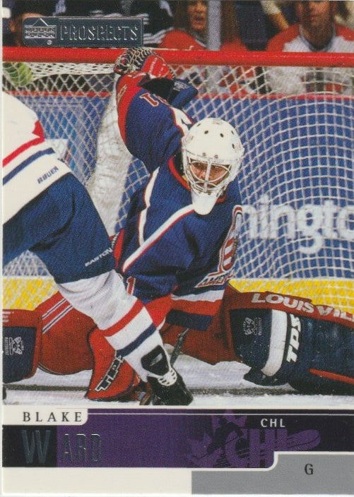 NHL 1999-00 UD Prospects - No 48 - Blake Ward