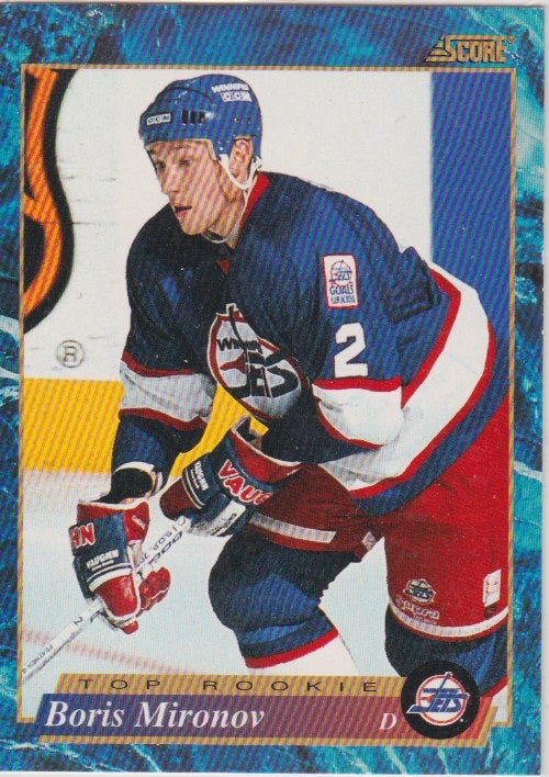 NHL 1993 / 94 Score - No 607 - Boris Mironov