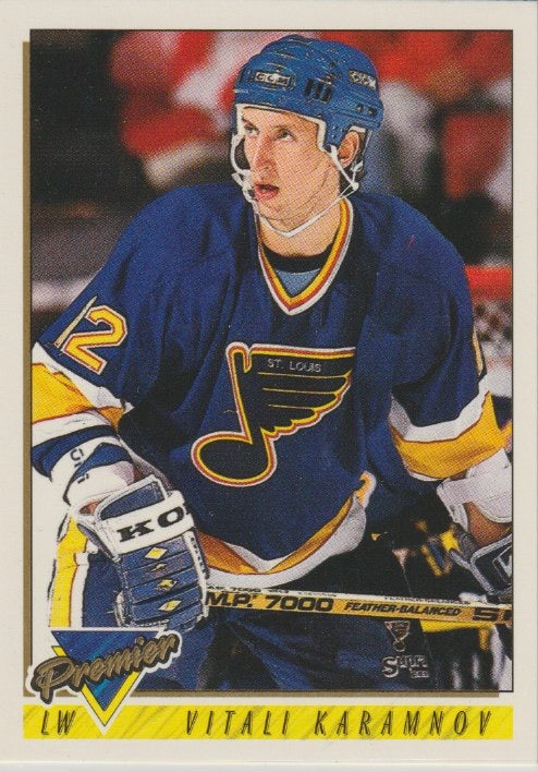 NHL 1993-94 OPC Premier - No 292 - Vitali Karamnov