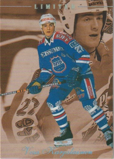 FIN 1995-96 Finnish SISU Limited - No 96 of 108 - Vesa Karjalainen