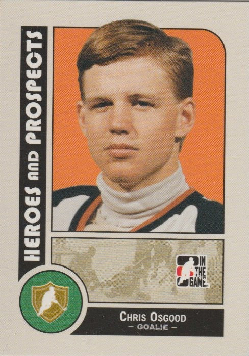 NHL 2008-09 ITG Heroes and Prospects - No 7 - Chris Osgood