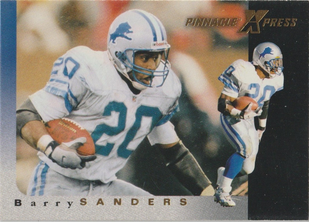NFL 1997 Pinnacle X-Press - No 11 - Barry Sanders