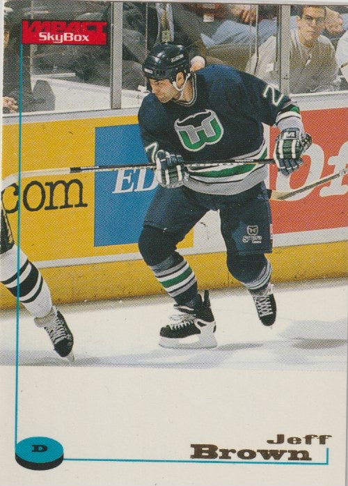 NHL 1996 / 97 Fleer SkyBox Impact - No 51 - Jeff Brown
