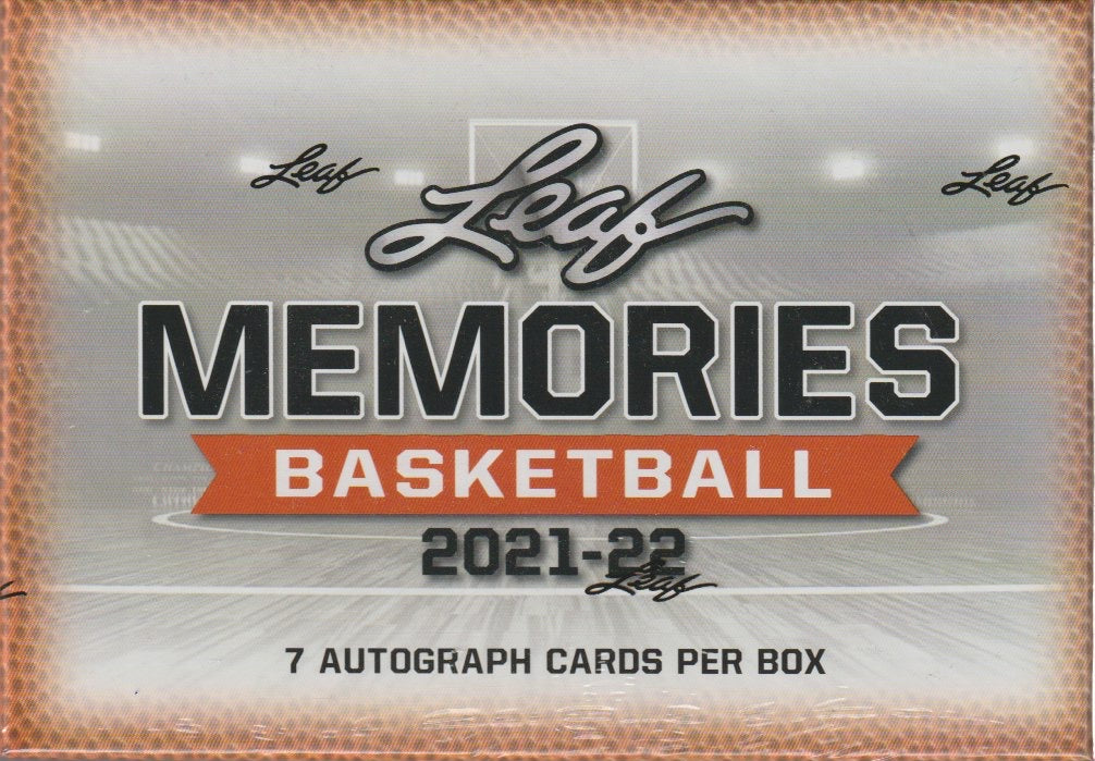NBA 2021-22 Leaf Memories - Box