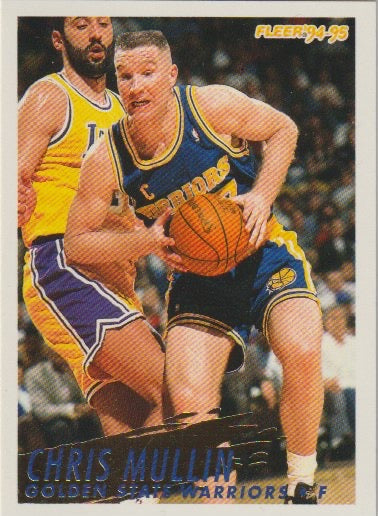 NBA 1994-95 Fleer European - No 77 - Chris Mullin