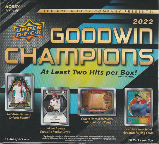 M 2022 Upper Deck Goodwin Champions