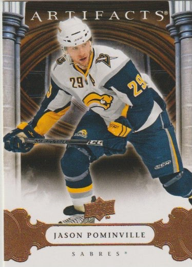 NHL 2009-10 Artifacts - No 63 - Jason Pominville