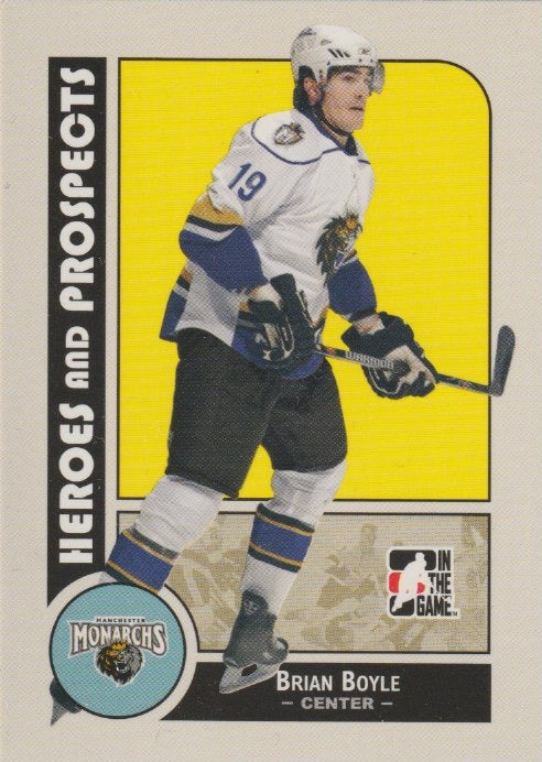 NHL 2008-09 ITG Heroes and Prospects - No 16 - Brian Boyle