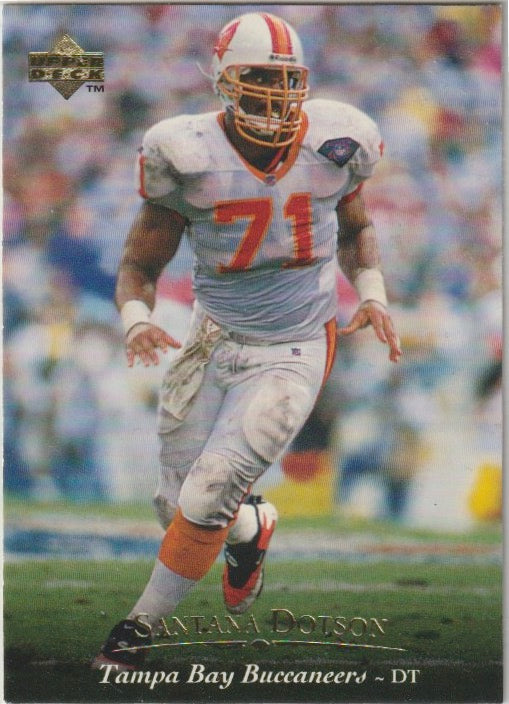 NFL 1995 Upper Deck - No. 264 - Santana Dotson