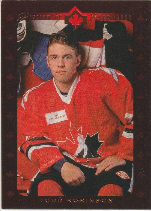 NHL 1995 / 96 Upper Deck - No 508 - Todd Robinson