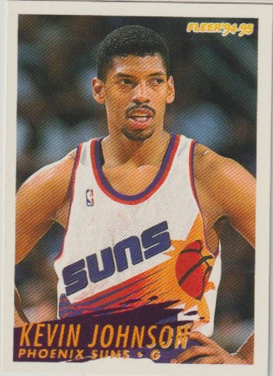 NBA 1994-95 Fleer European - No 182 - Kevin Johnson