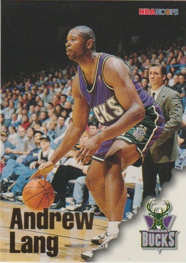 NBA 1996-97 Hoops - No. 219 - Andrew Lang