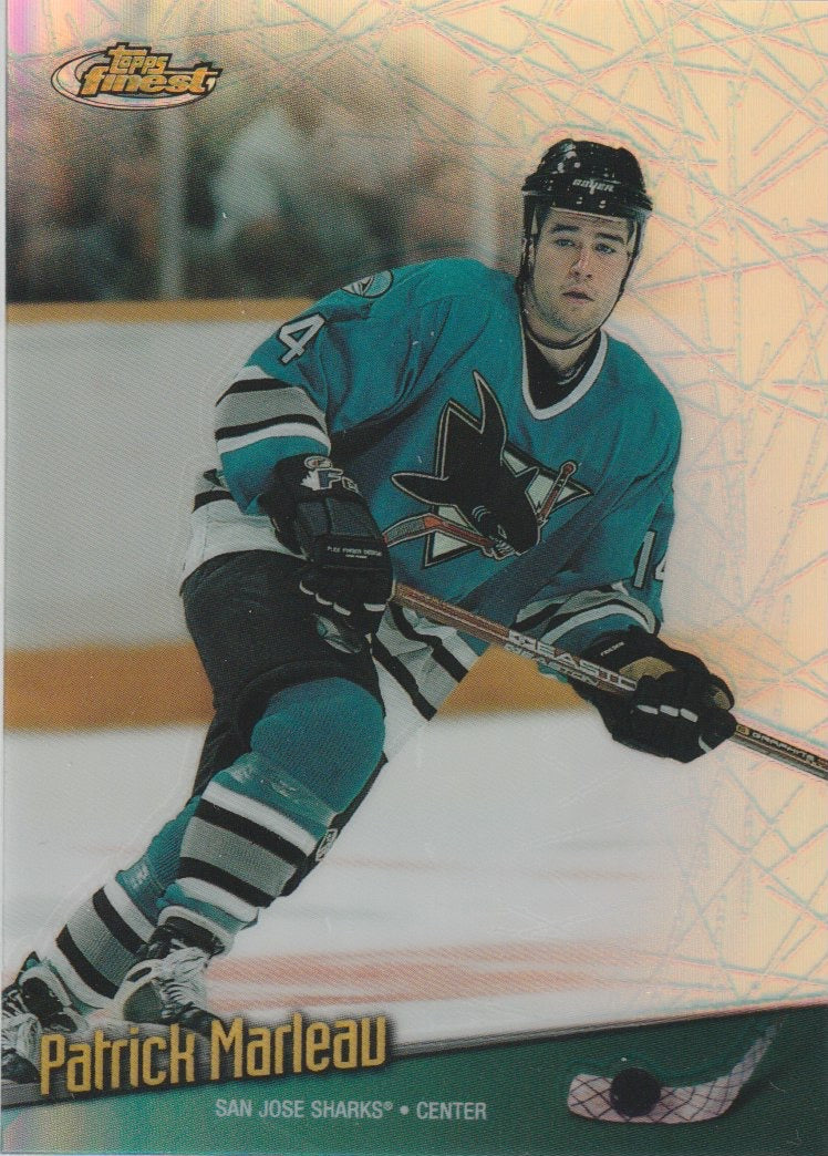NHL 1998-99 Finest No Protectors Refractors - No 18 - Patrick Marleau