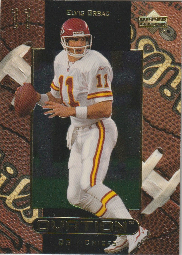 NFL 1999 Upper Deck Ovation - No 27 - Elvis Grbac