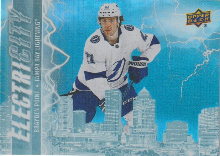 NHL 2024-25 Upper Deck ElectriCITY - No EC-27 - Brayden Point