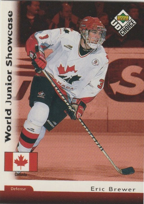 NHL 1998-99 UD Choice - No 256 - Eric Brewer