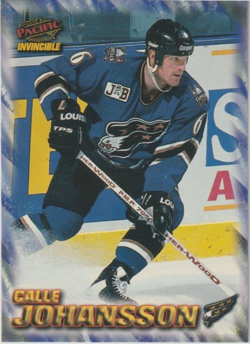 NHL 1997-98 Pacific Invincible NHL Regime - No 208 - Calle Johansson