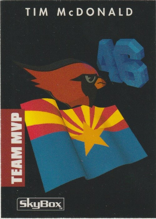 NFL 1992 SkyBox Prime Time - No 287 - Tim McDonald