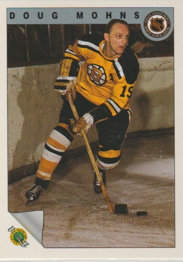 NHL 1991-92 Ultimate Original Six - No 53 - Doug Mohns