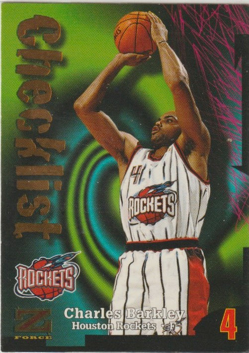 NBA 1997-98 Z-Force - No 209 - Charles Barkley