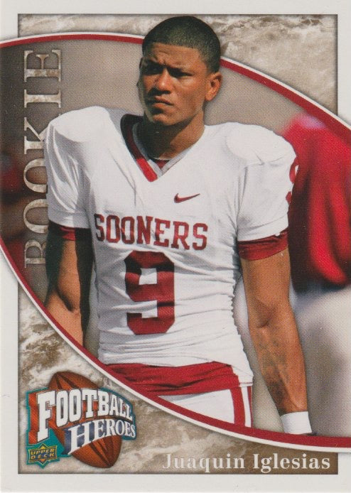 NFL 2009 Upper Deck Heroes - No 141 - Juaquin Iglesias