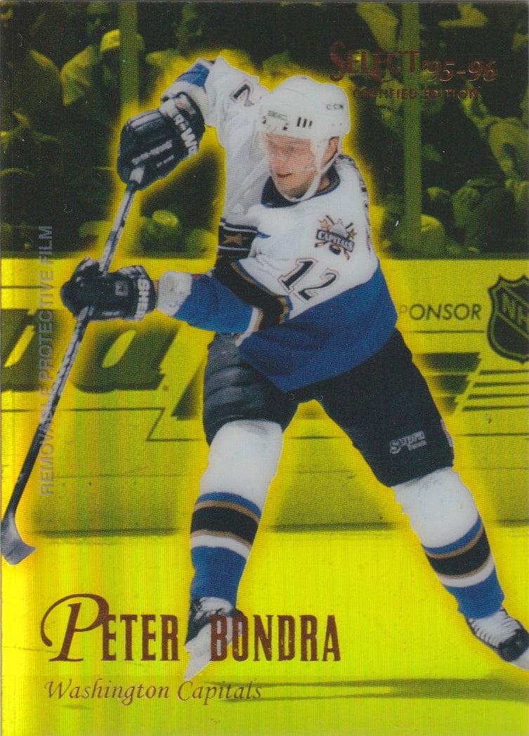 NHL 1995 / 96 Select Certified Mirror Gold - No 51 - Peter Bondra