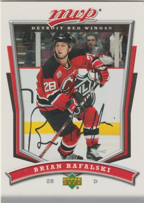 NHL 2007-08 Upper Deck MVP - No 94 - Brian Rafalski