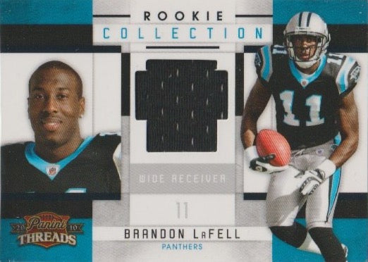 NFL 2010 Panini Threads Rookie Collection - No 5 - Brandon LaFell