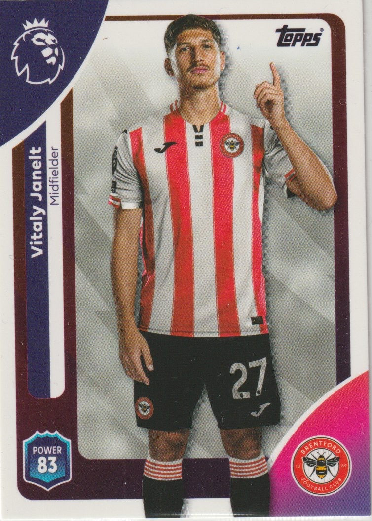 Fussball 2026-26 Topps Premier League EN - No 62 - Vitaly Janelt