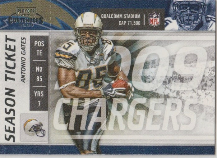 NFL 2009 Playoff Contenders - No 79 - Antonio Gates