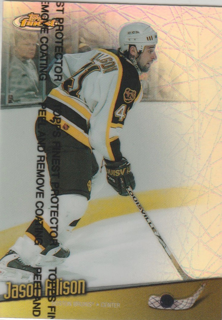 NHL 1998-99 Finest Refractors - No 141 - Jason Allison