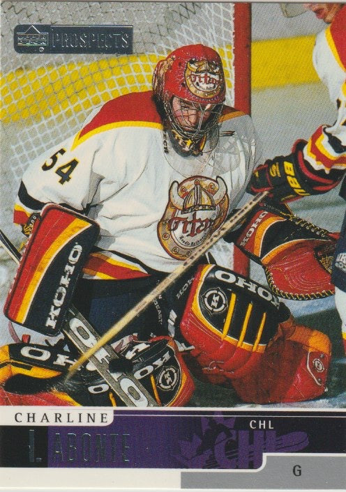 NHL 1999-00 UD Prospects - No 54 - Charline Labonte