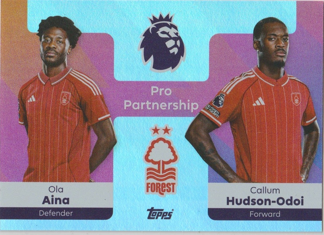 Fussball 2026-26 Topps Premier League EN - No 375 - Ola Aina / Callum Hudson-Odoi
