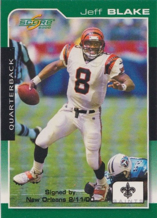 NFL 2000 Score - No 125 - Jeff Blake