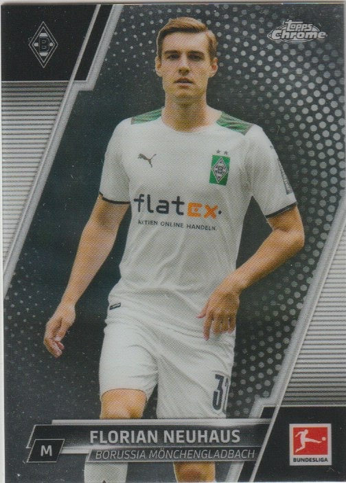 Soccer 2021-22 Topps Chrome Bundesliga - No. 77 - Florian Neuhaus