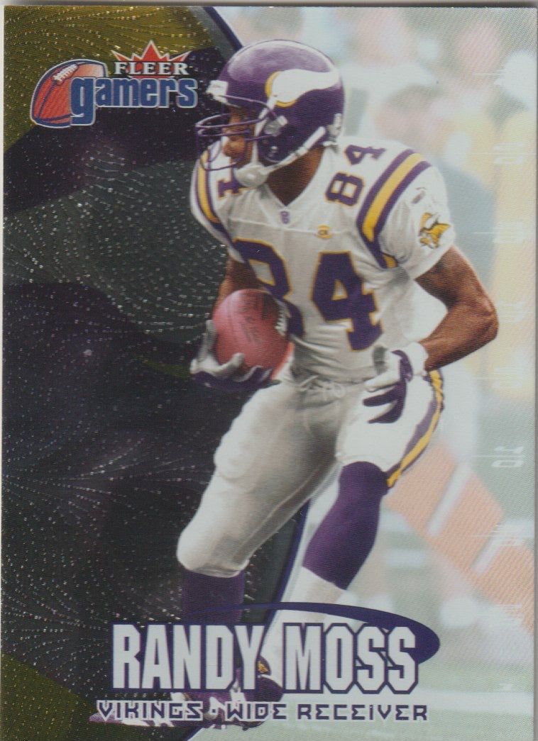 NFL 2000 Fleer Gamers - No 68 - Randy Moss