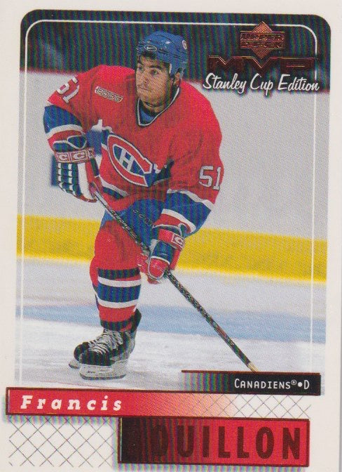 NHL 1999-00 Upper Deck MVP SC Edition - No 96 - Francis Bouillon