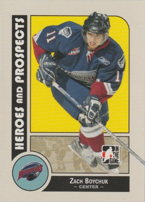 NHL 2008-09 ITG Heroes and Prospects - No 83 - Zach Boychuk