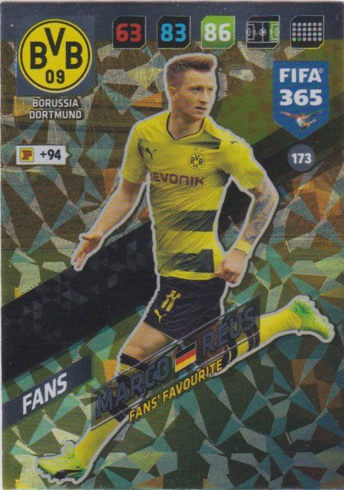 Fussball 2018 Panini FIFA 365 Adrenalyn XL - No 173 - Marco Reus