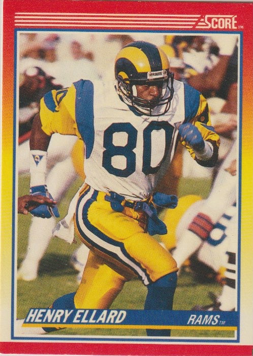 NFL 1990 Score - No 225 - Henry Ellard