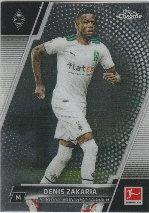 Soccer 2021-22 Topps Chrome Bundesliga - No. 81 - Denis Zakaria