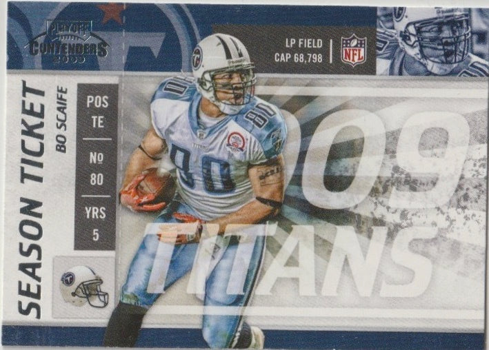 NFL 2009 Playoff Contenders - No 95 - Bo Scaife