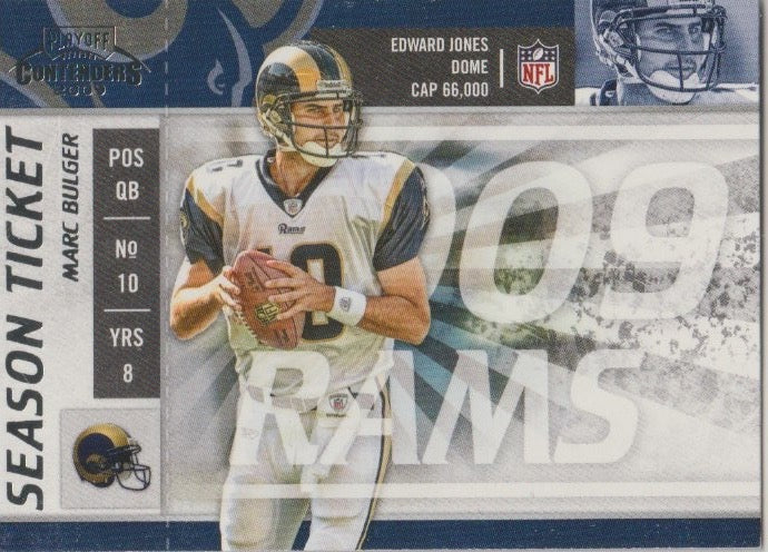 NFL 2009 Playoff Contenders - No 90 - Marc Bulger