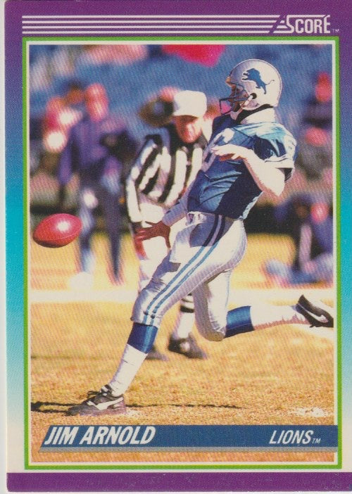 NFL 1990 Score - No 216 - Jim Arnold